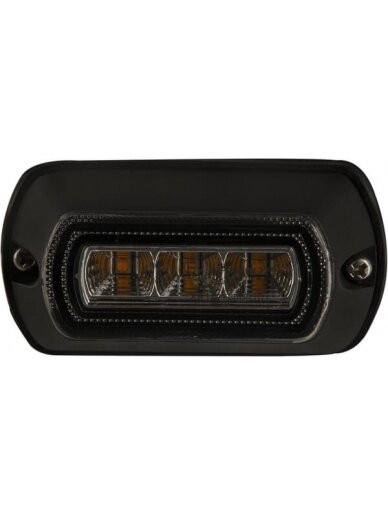 Įspėjamasis šviesos diodas LED, gintarinis, 3 šviesos diodai, Kramp 3 Įspėjamasis šviesos diodas LED, gintarinis, 3 šviesos diodai, Kramp 3