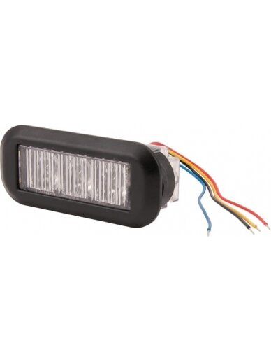 Įspėjamoji LED lemputė, 12/24V, raudona, "Britax Įspėjamoji LED lemputė, 12/24V, raudona, "Britax