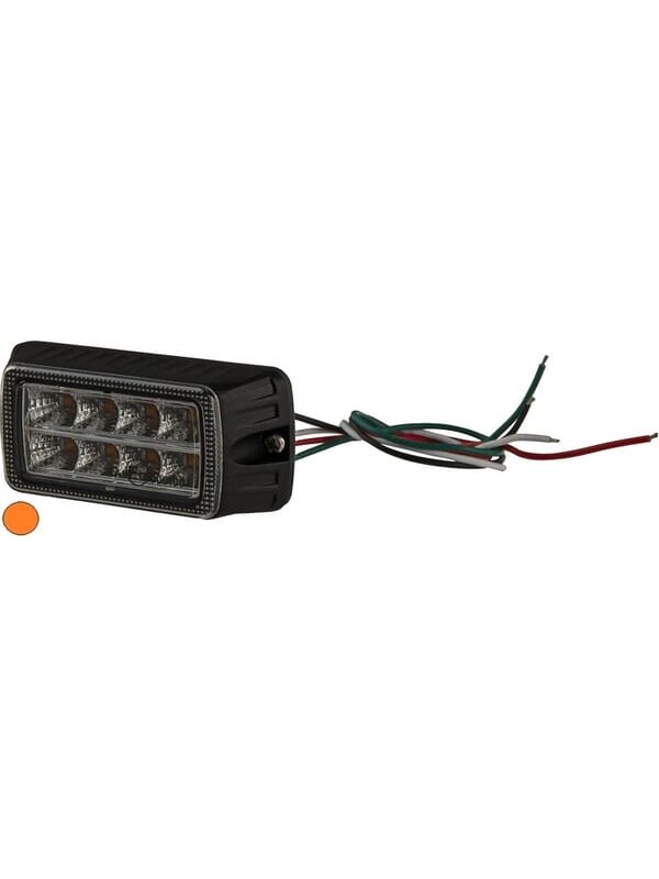 Įspėjamoji LED lemputė, geltona, Kramp Įspėjamoji LED lemputė, geltona, Kramp