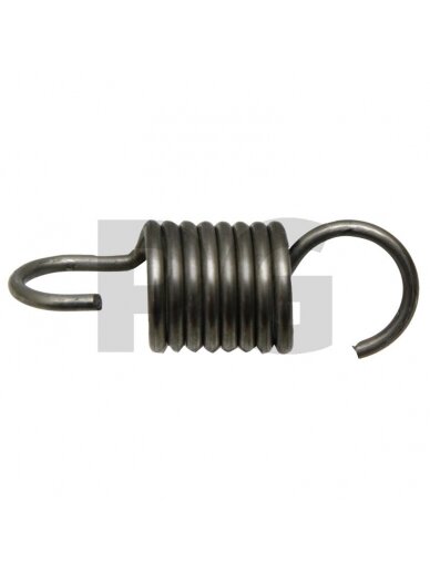 Įtempimo spyruoklė for bottom flap, 1,5 x 10 x 33 mm Įtempimo spyruoklė for bottom flap, 1,5 x 10 x 33 mm