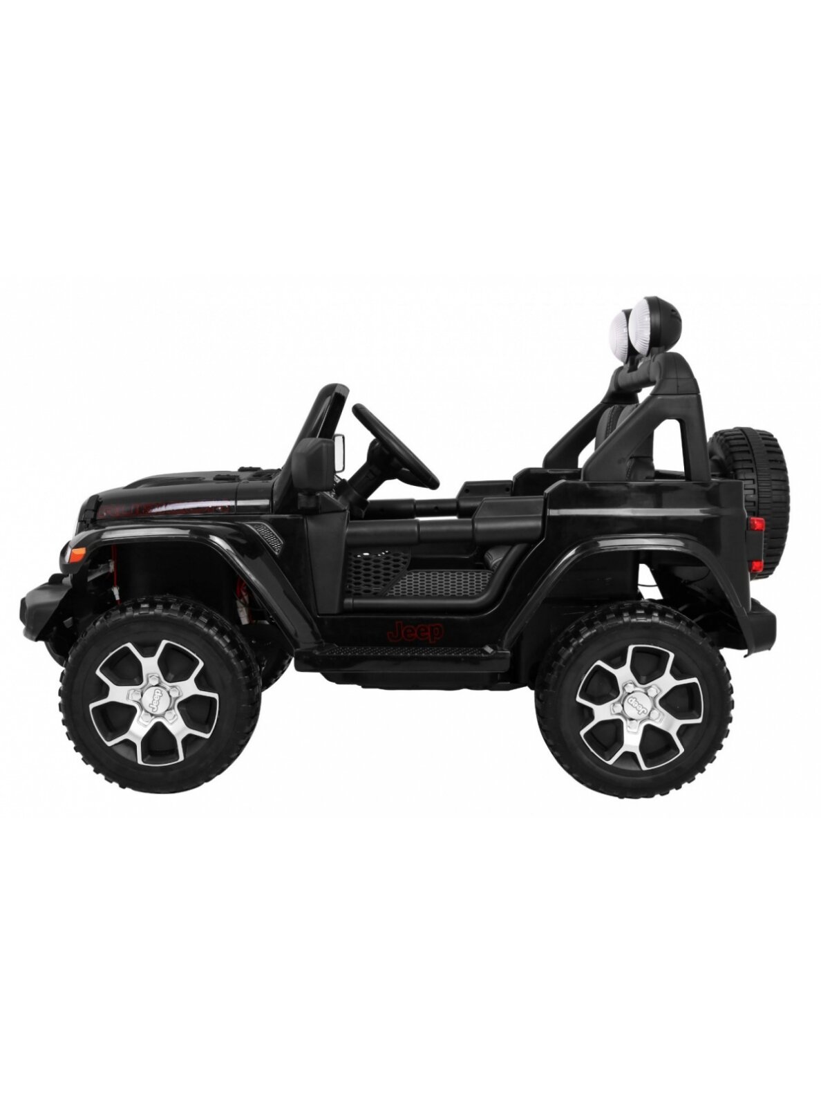 "Jeep Wrangler Rubicon" juodas 2 "Jeep Wrangler Rubicon" juodas 2