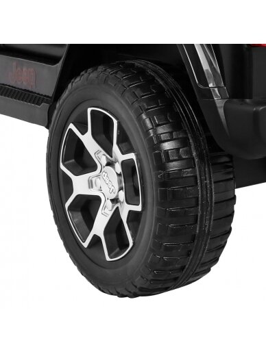 "Jeep Wrangler Rubicon" juodas 10 "Jeep Wrangler Rubicon" juodas 10