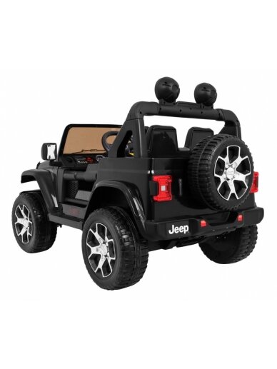 "Jeep Wrangler Rubicon" juodas 3 "Jeep Wrangler Rubicon" juodas 3