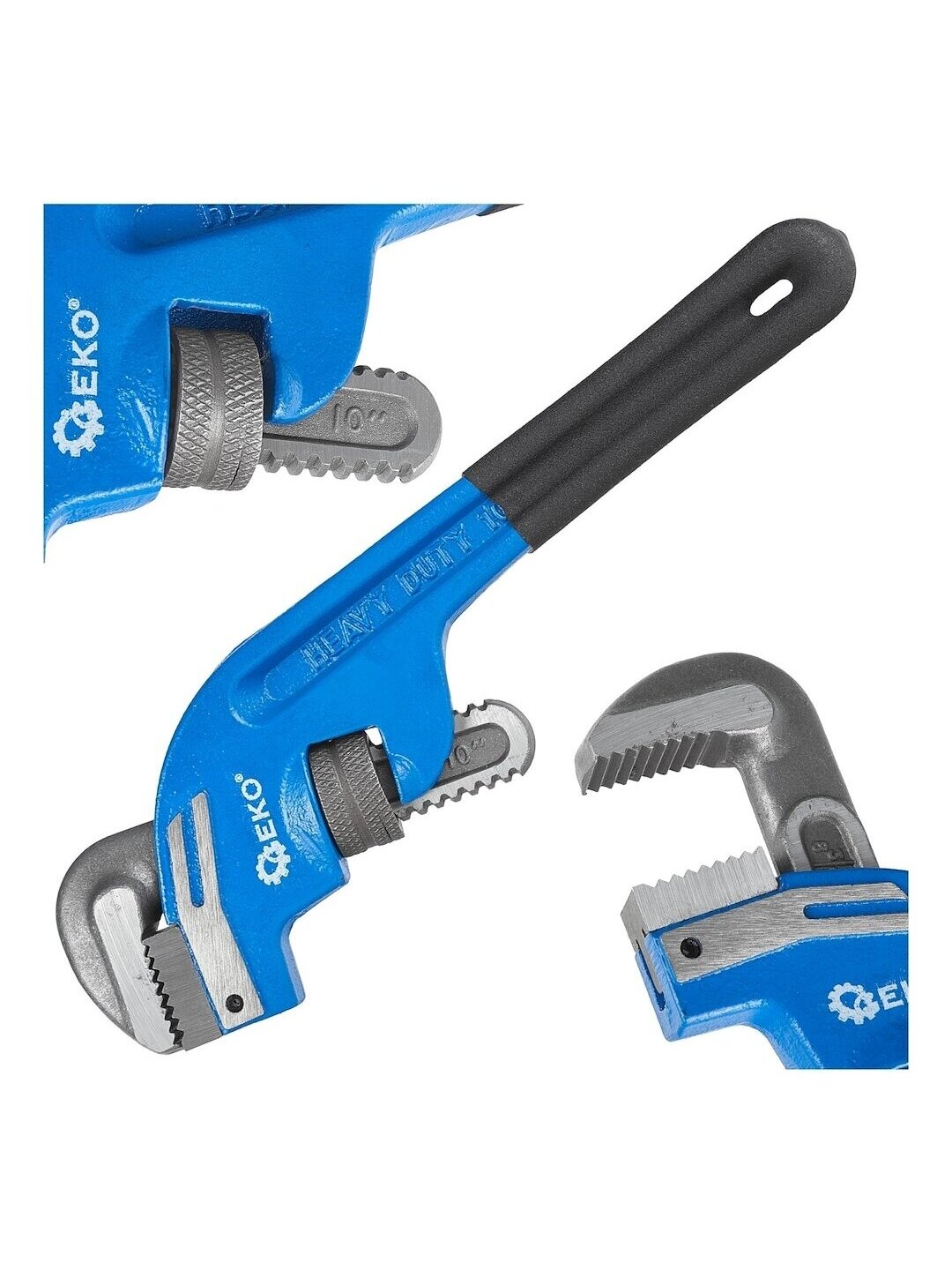 Kampinis vamzdžių raktas GEKO 10" (Heavy Duty) Kampinis vamzdžių raktas GEKO 10" (Heavy Duty)
