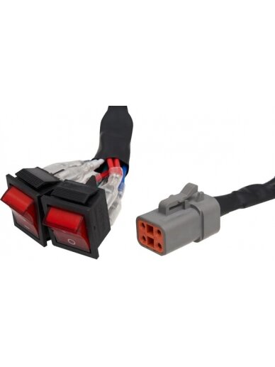 Kabelių rinkinys 4 kontaktų DT max. 180W 2 Kabelių rinkinys 4 kontaktų DT max. 180W 2