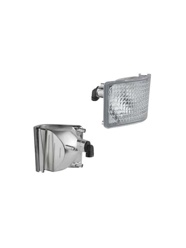 Kampinis halogeninis darbo šviestuvas, kairysis, 12 V, 50 W, kvadratinis, baltas, 98x110x111 mm, PGJ13 kištukas, Wesem Kampinis halogeninis darbo šviestuvas, kairysis, 12 V, 50 W, kvadratinis, baltas, 98x110x111 mm, PGJ13 kištukas, Wesem