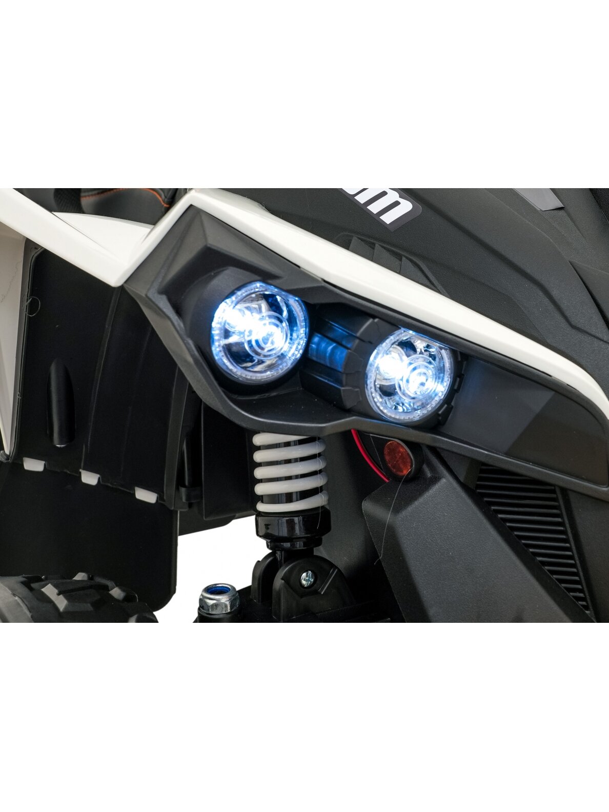 Keturratis Maverick ATV baltas 11