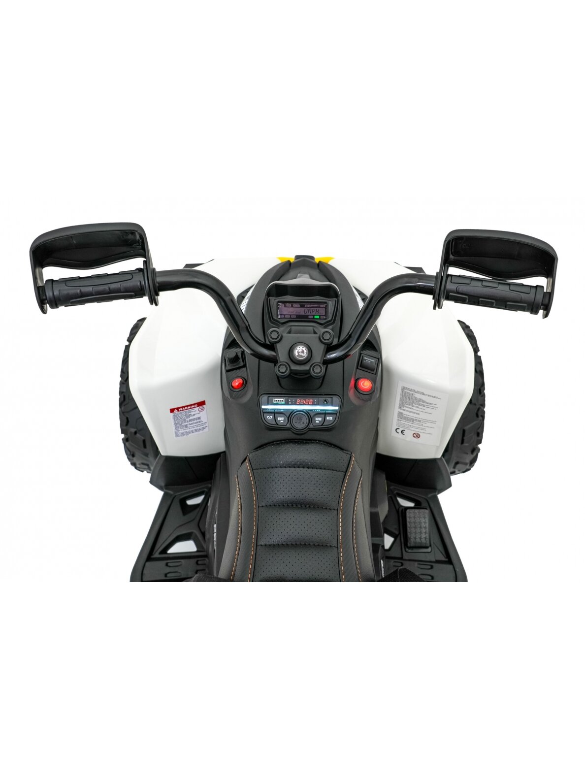 Keturratis Maverick ATV baltas 14 Keturratis Maverick ATV baltas 14