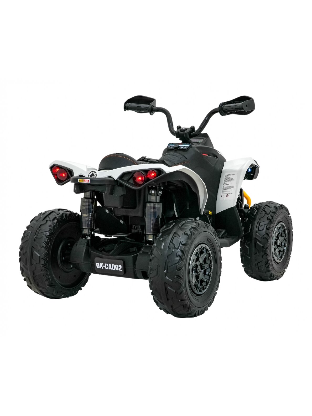 Keturratis Maverick ATV baltas 6 Keturratis Maverick ATV baltas 6