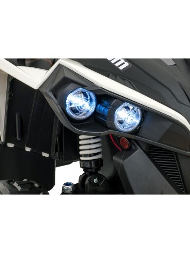 Keturratis Maverick ATV baltas 11 Keturratis Maverick ATV baltas 11