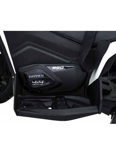 Keturratis Maverick ATV baltas 13