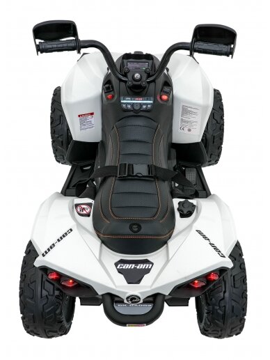 Keturratis Maverick ATV baltas 15 Keturratis Maverick ATV baltas 15