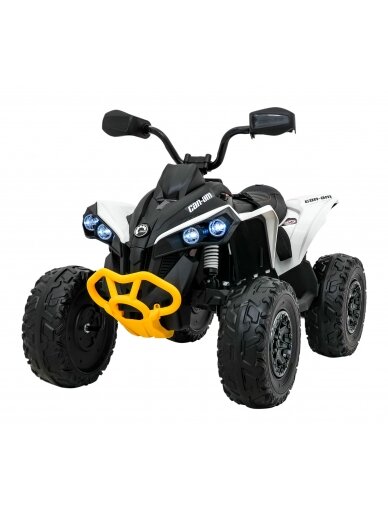 Keturratis Maverick ATV baltas 2