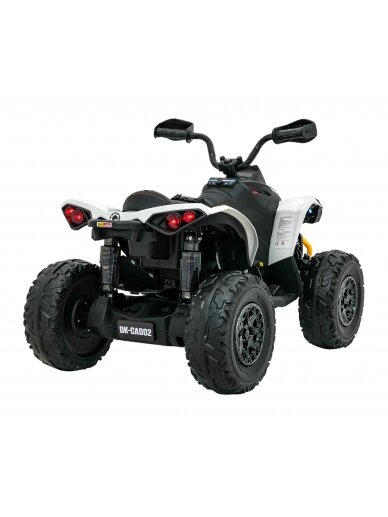 Keturratis Maverick ATV baltas 6