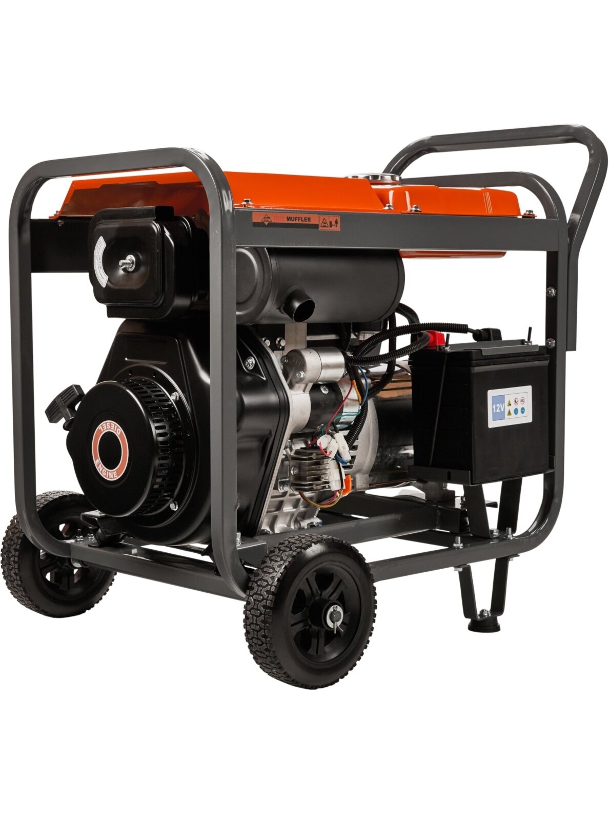 KRAFT&DELE KD126 trifazis elektros generatorius 8 kW, 230/400 V 4 KRAFT&DELE KD126 trifazis elektros generatorius 8 kW, 230/400 V 4