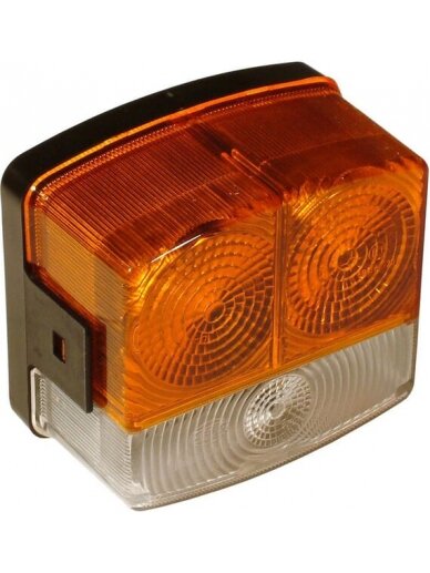 Krypties ir padėties žibintas LH halogeninis, priekinis, kvadratinis Krypties ir padėties žibintas LH halogeninis, priekinis, kvadratinis