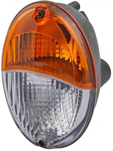 Krypties ir padėties žibintas ovalus, 12V, gintarinis / permatomas, 140.4xHella Krypties ir padėties žibintas ovalus, 12V, gintarinis / permatomas, 140.4xHella