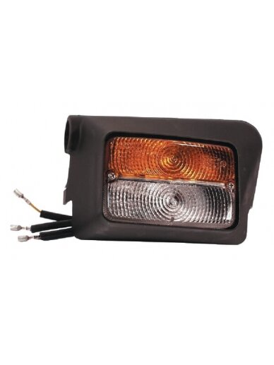 Krypties ir padėties žibintas RH halogeninis, priekinis, stačiakampis, 12 V, gintarinis / permatomas, tvirtinamas varžtais, 175xCobo Krypties ir padėties žibintas RH halogeninis, priekinis, stačiakampis, 12 V, gintarinis / permatomas, tvirtinamas varžtais, 175xCobo