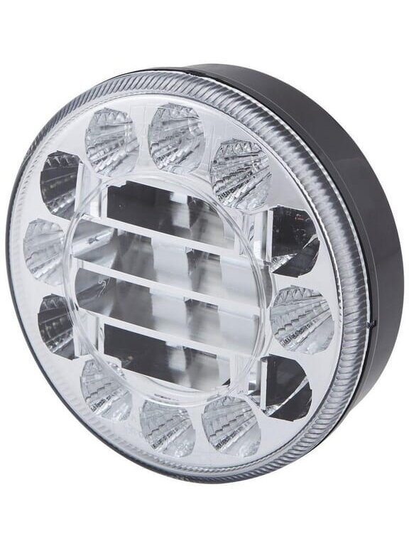 Krypties ir padėties žibintas LED, priekinis, apvalus, 10/30 V, skaidrus, tvirtinamas varžtais, Ø 122 mm, 24 LED, "Hella ValueFit Krypties ir padėties žibintas LED, priekinis, apvalus, 10/30 V, skaidrus, tvirtinamas varžtais, Ø 122 mm, 24 LED, "Hella ValueFit