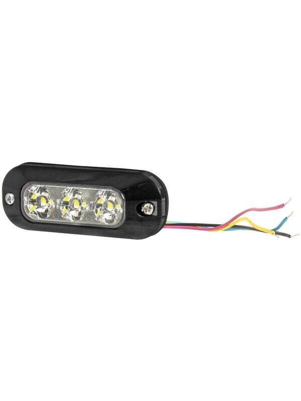 Krypties blykstė 3 LED 12/24V gintarinės spalvos Krypties blykstė 3 LED 12/24V gintarinės spalvos