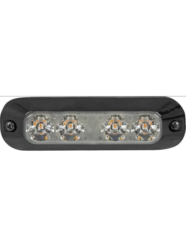 Krypties blykstė 4 LED 12/24V gintarinės spalvos 2 Krypties blykstė 4 LED 12/24V gintarinės spalvos 2