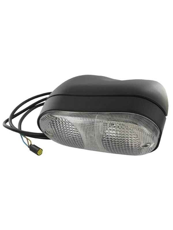 Krypties ir padėties žibintas LH stačiakampio formos, 12 V, gintarinis / permatomas, tvirtinamas varžtais, "Cobo Krypties ir padėties žibintas LH stačiakampio formos, 12 V, gintarinis / permatomas, tvirtinamas varžtais, "Cobo