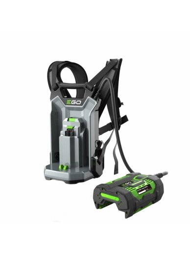 Kuprinė akumuliatoriui su adapteriu EGO Power+ BH1001 Kuprinė akumuliatoriui su adapteriu EGO Power+ BH1001