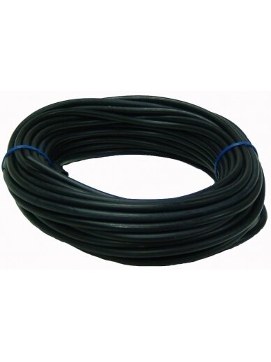 Kuro žarnelė juoda 2,5mm x 5,0mm 15m Kuro žarnelė juoda 2,5mm x 5,0mm 15m