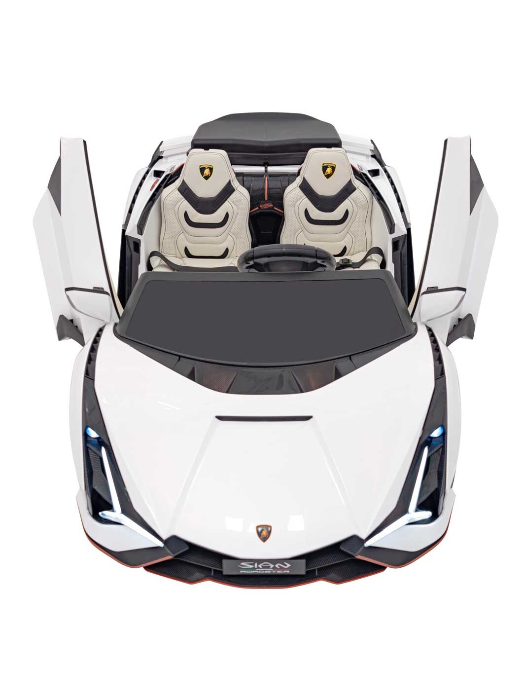 Lamborghini SIAN Elektromobilis vaikams Balta 17