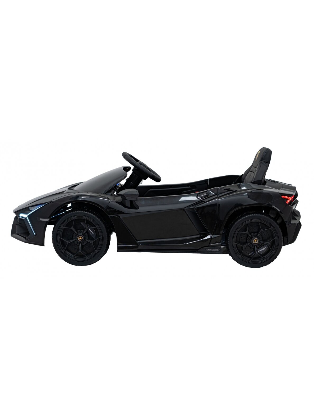 Lamborghini Revuelto Juoda Elektromobilis vaikams 5 Lamborghini Revuelto Juoda Elektromobilis vaikams 5