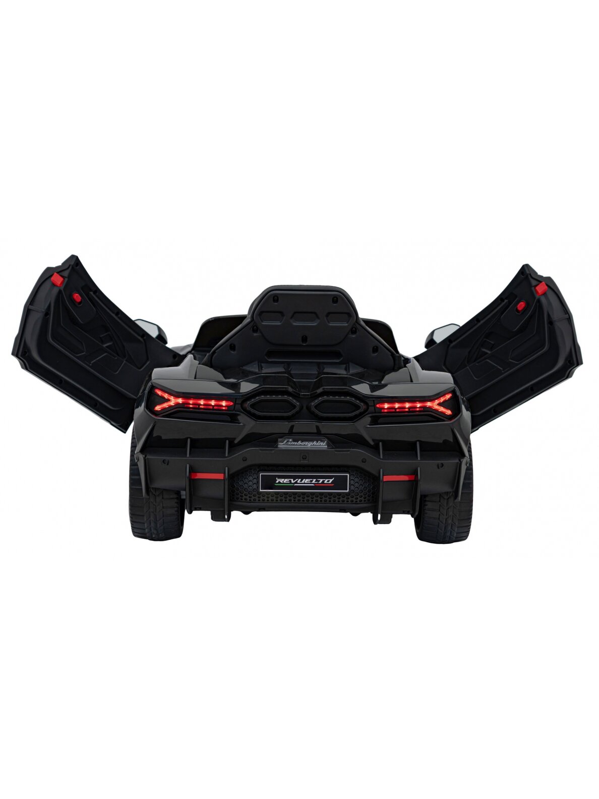Lamborghini Revuelto Juoda Elektromobilis vaikams 9 Lamborghini Revuelto Juoda Elektromobilis vaikams 9