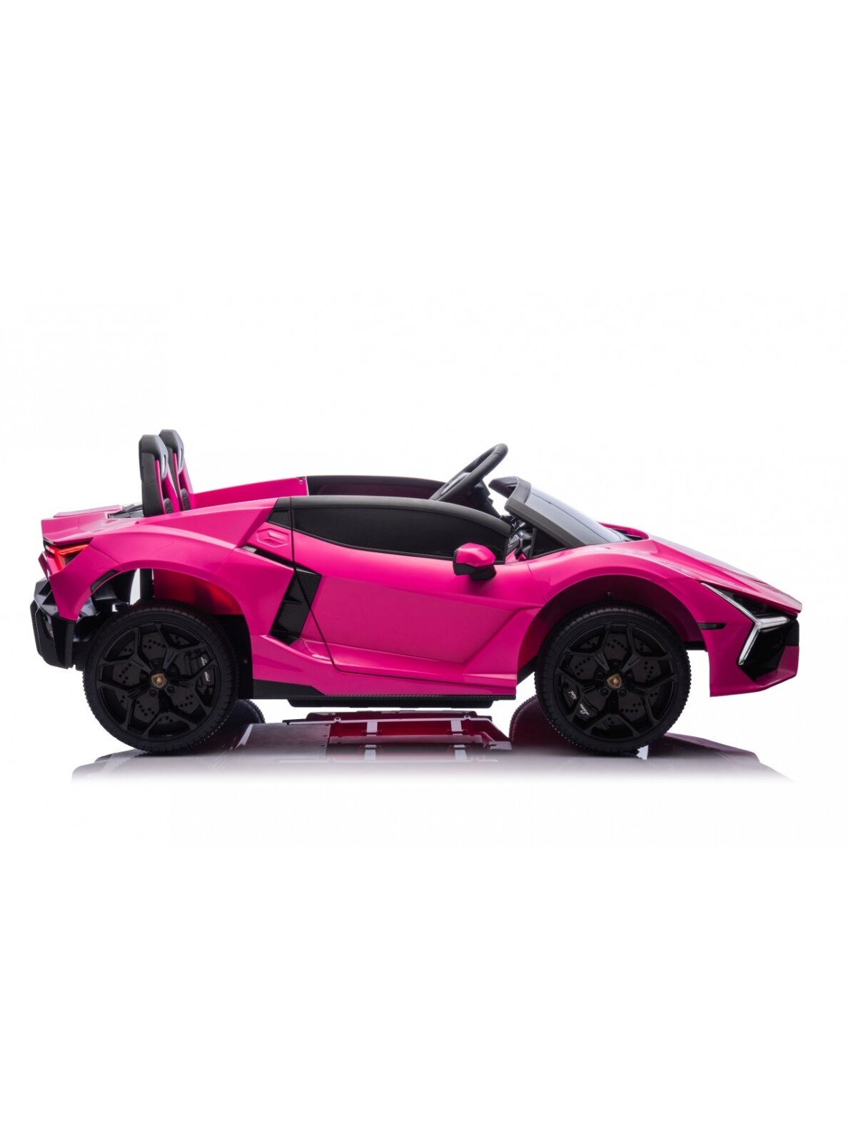 "Lamborghini Revuelto XL" rožinės spalvos Elektromobilis vaikams 1