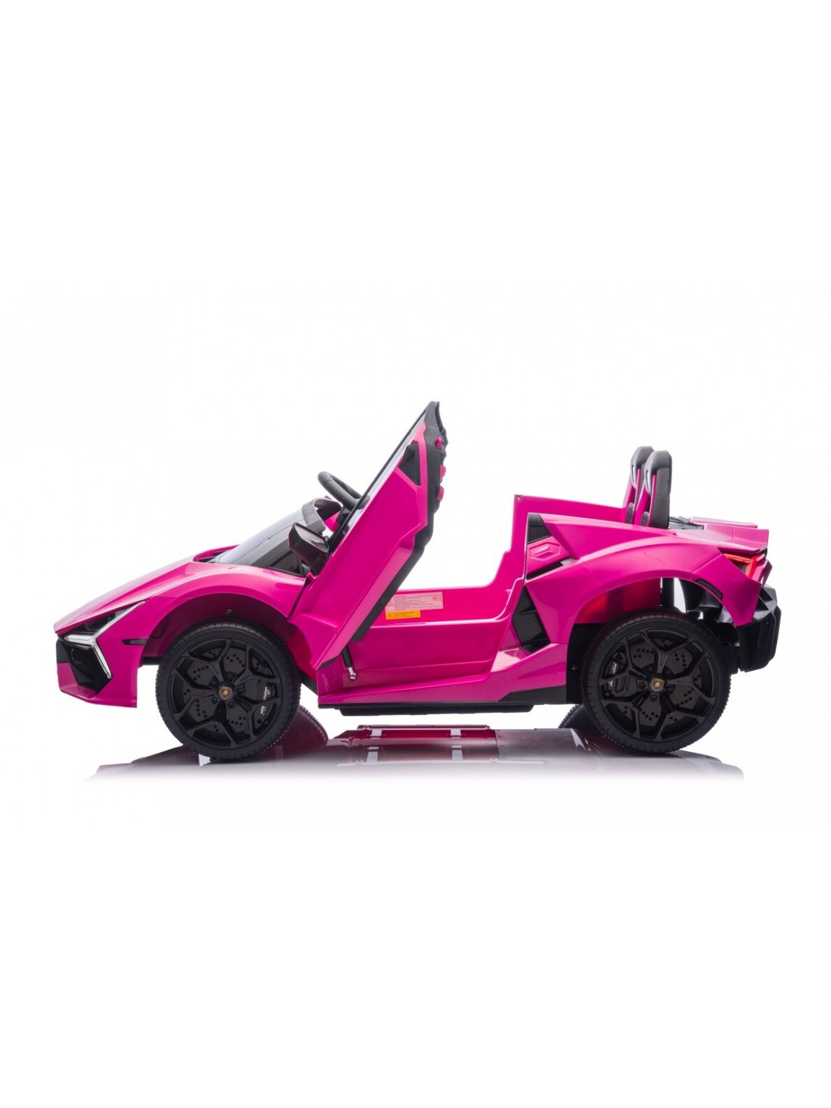 "Lamborghini Revuelto XL" rožinės spalvos Elektromobilis vaikams 3 "Lamborghini Revuelto XL" rožinės spalvos Elektromobilis vaikams 3