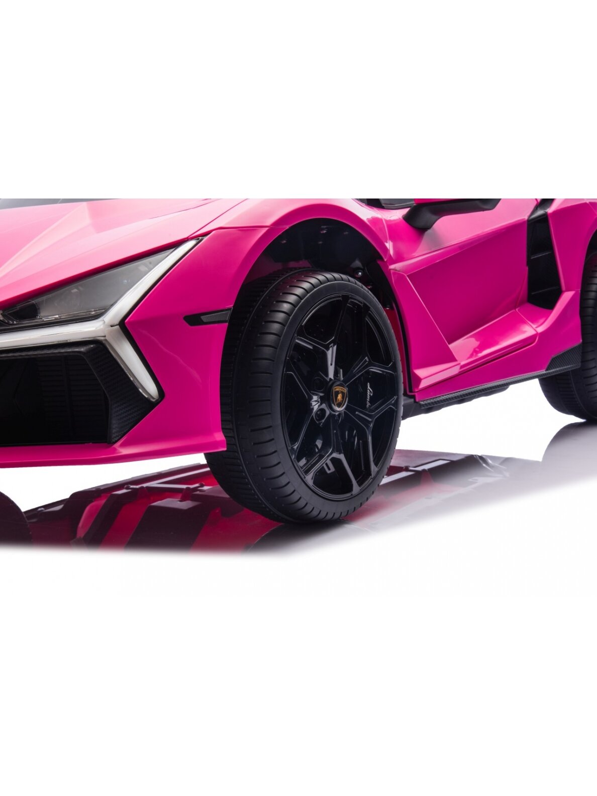 "Lamborghini Revuelto XL" rožinės spalvos Elektromobilis vaikams 6