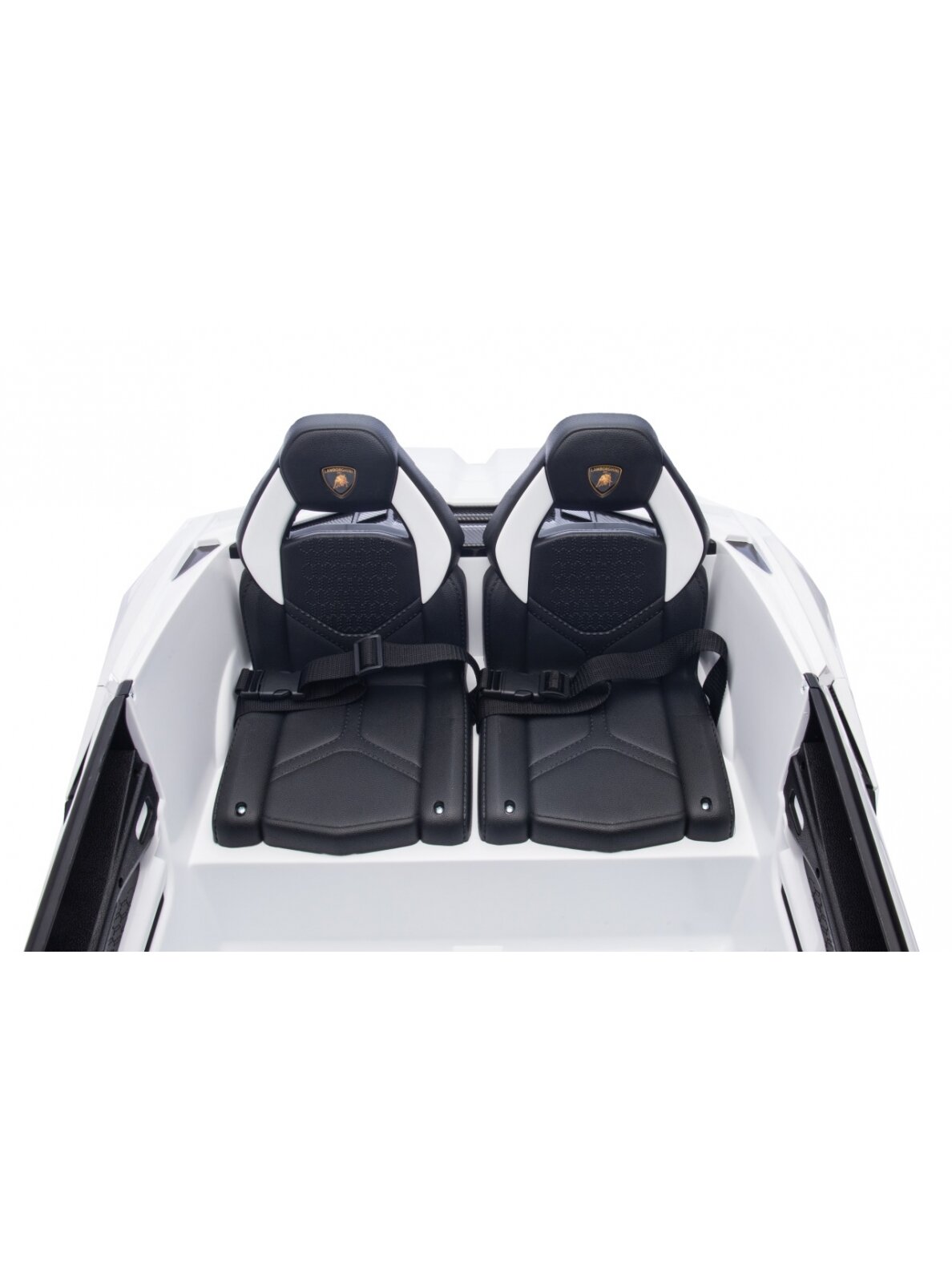 Lamborghini Revuelto XL STRONG Balta Elektromobilis vaikams 3 Lamborghini Revuelto XL STRONG Balta Elektromobilis vaikams 3
