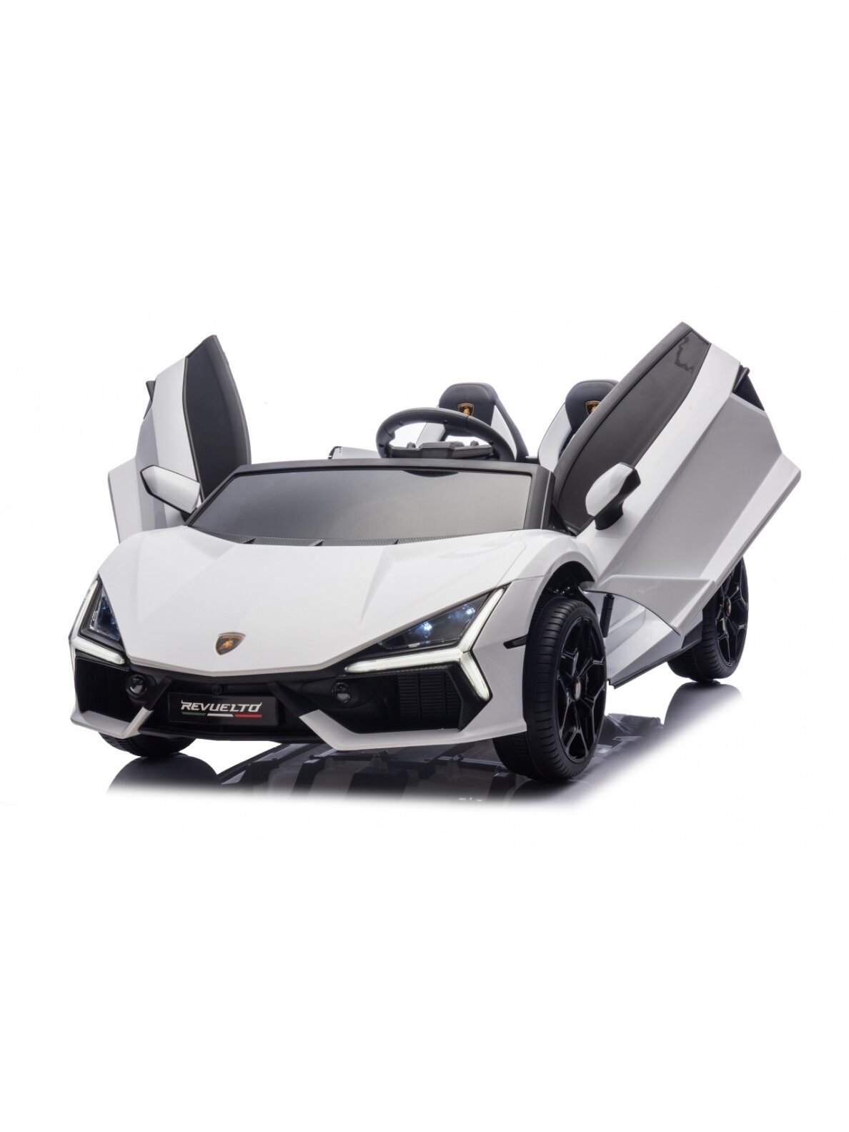 Lamborghini Revuelto XL STRONG Balta Elektromobilis vaikams