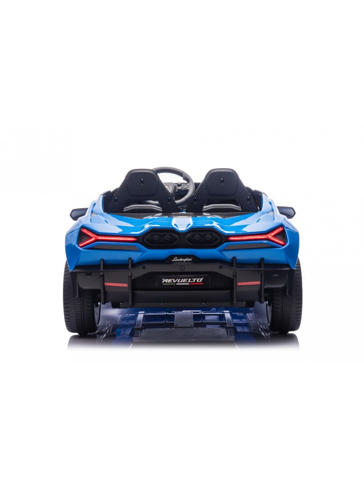 Lamborghini Revuelto XL STRONG Mėlyna Elektromobilis vaikams 1 Lamborghini Revuelto XL STRONG Mėlyna Elektromobilis vaikams 1