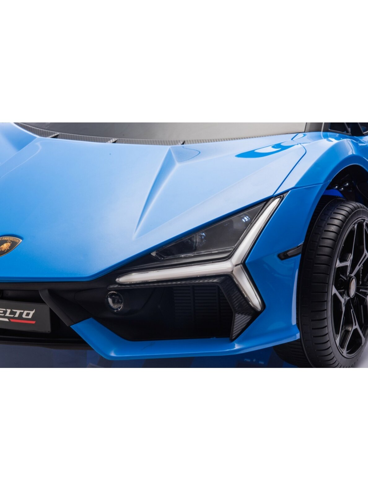 Lamborghini Revuelto XL STRONG Mėlyna Elektromobilis vaikams 10 Lamborghini Revuelto XL STRONG Mėlyna Elektromobilis vaikams 10