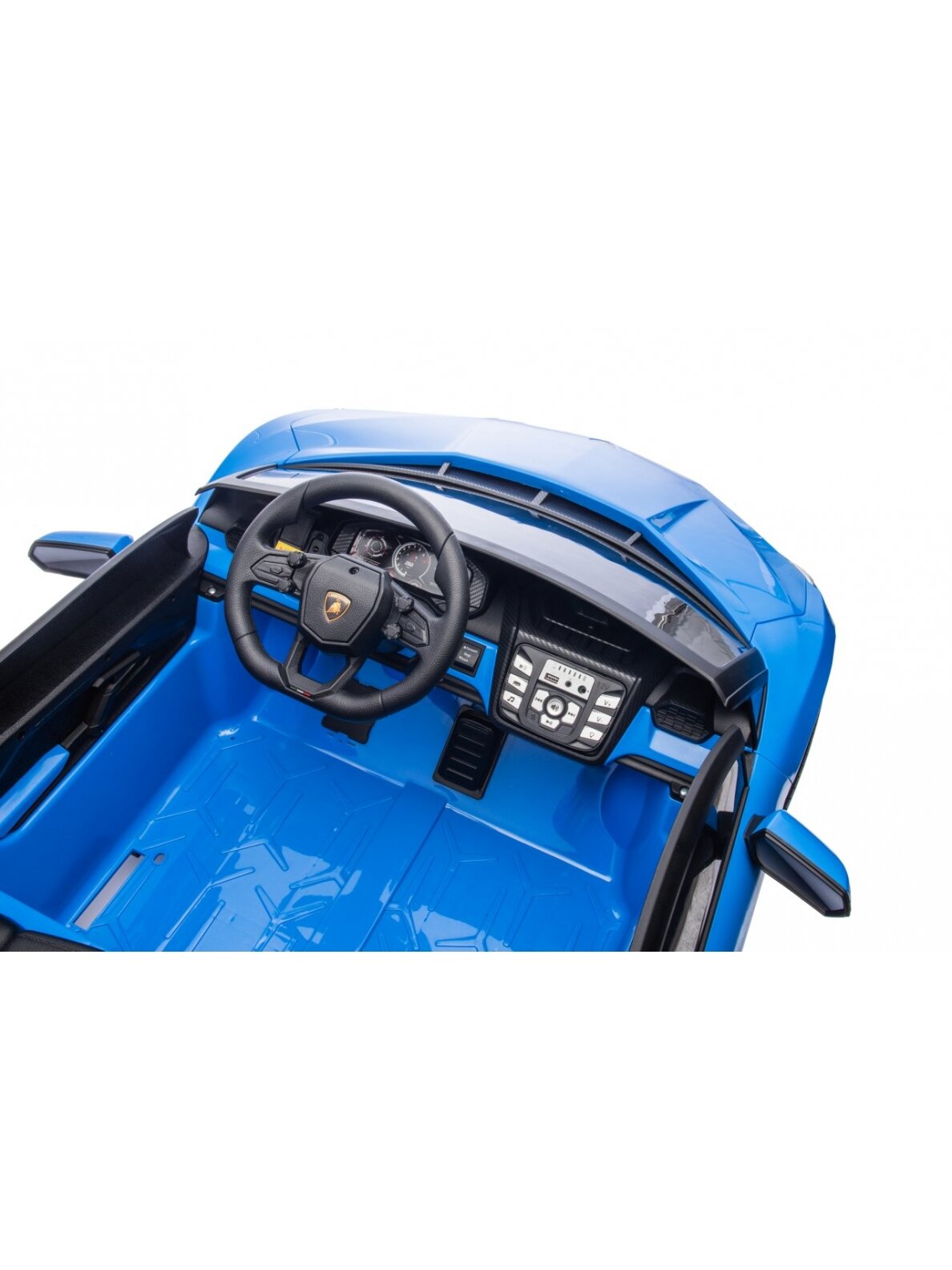 Lamborghini Revuelto XL STRONG Mėlyna Elektromobilis vaikams 15 Lamborghini Revuelto XL STRONG Mėlyna Elektromobilis vaikams 15