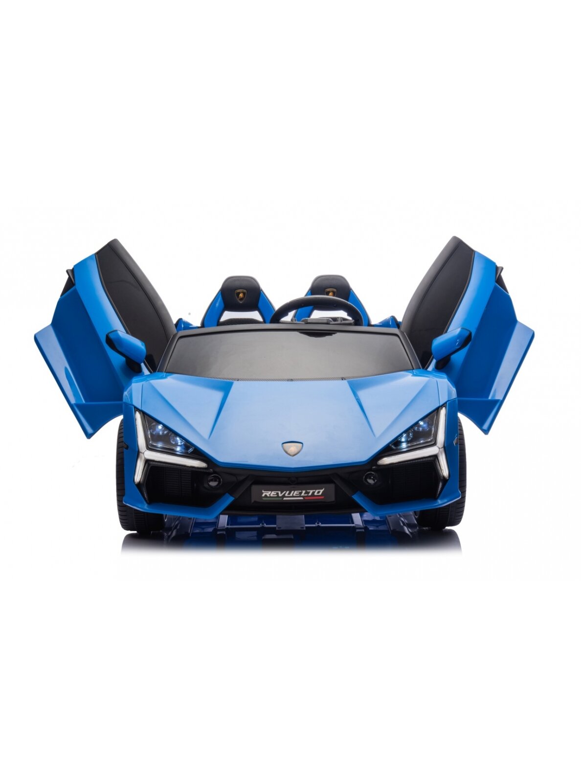 Lamborghini Revuelto XL STRONG Mėlyna Elektromobilis vaikams 5 Lamborghini Revuelto XL STRONG Mėlyna Elektromobilis vaikams 5