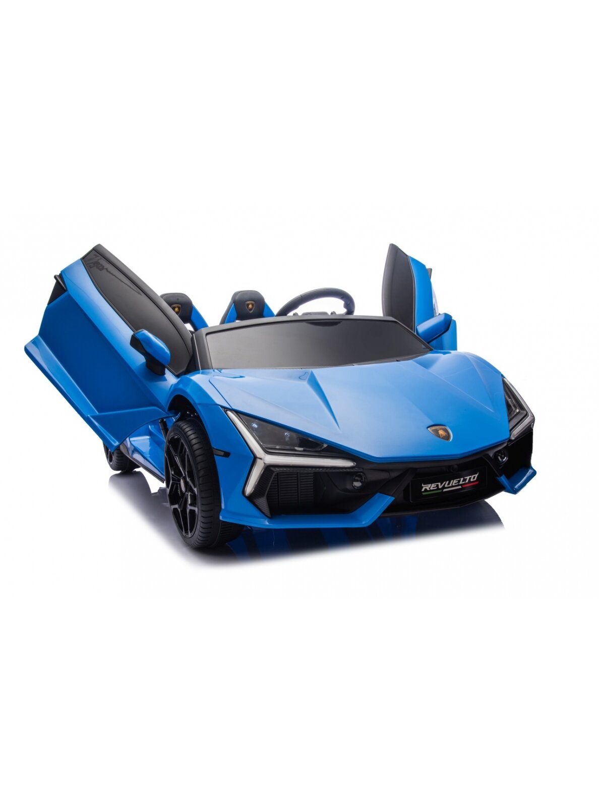 Lamborghini Revuelto XL STRONG Mėlyna Elektromobilis vaikams 8 Lamborghini Revuelto XL STRONG Mėlyna Elektromobilis vaikams 8