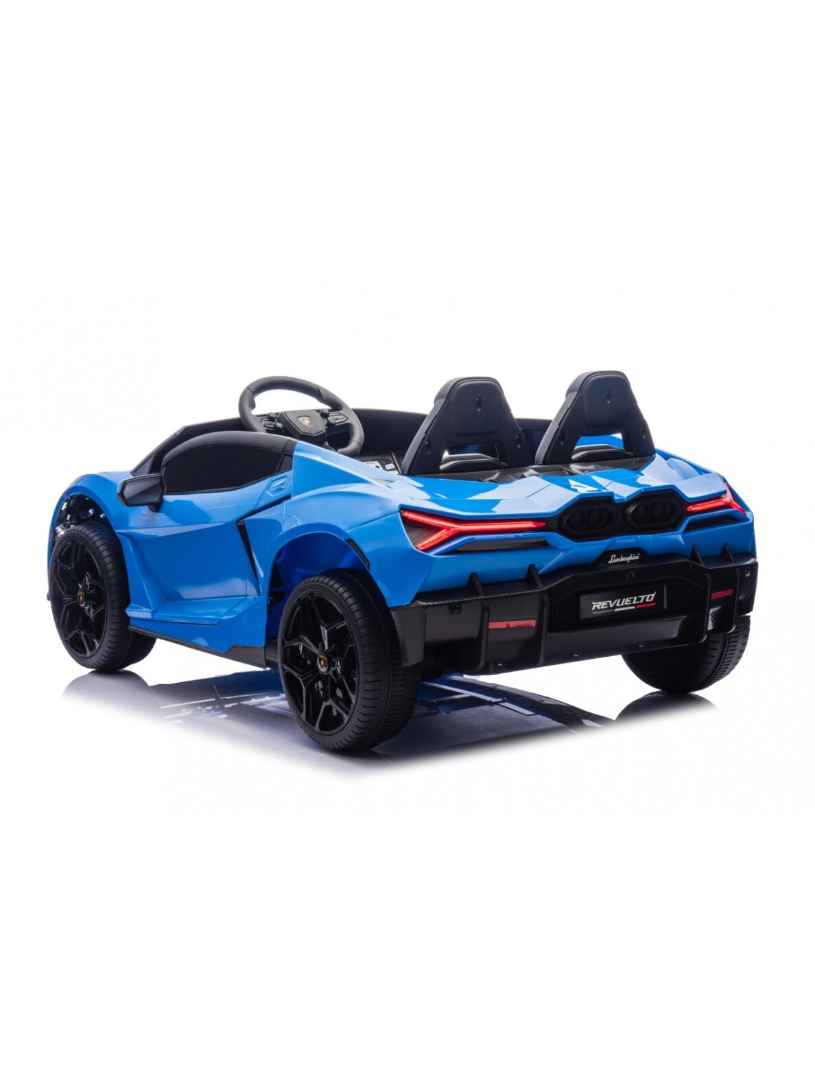 Lamborghini Revuelto XL STRONG Mėlyna Elektromobilis vaikams Lamborghini Revuelto XL STRONG Mėlyna Elektromobilis vaikams