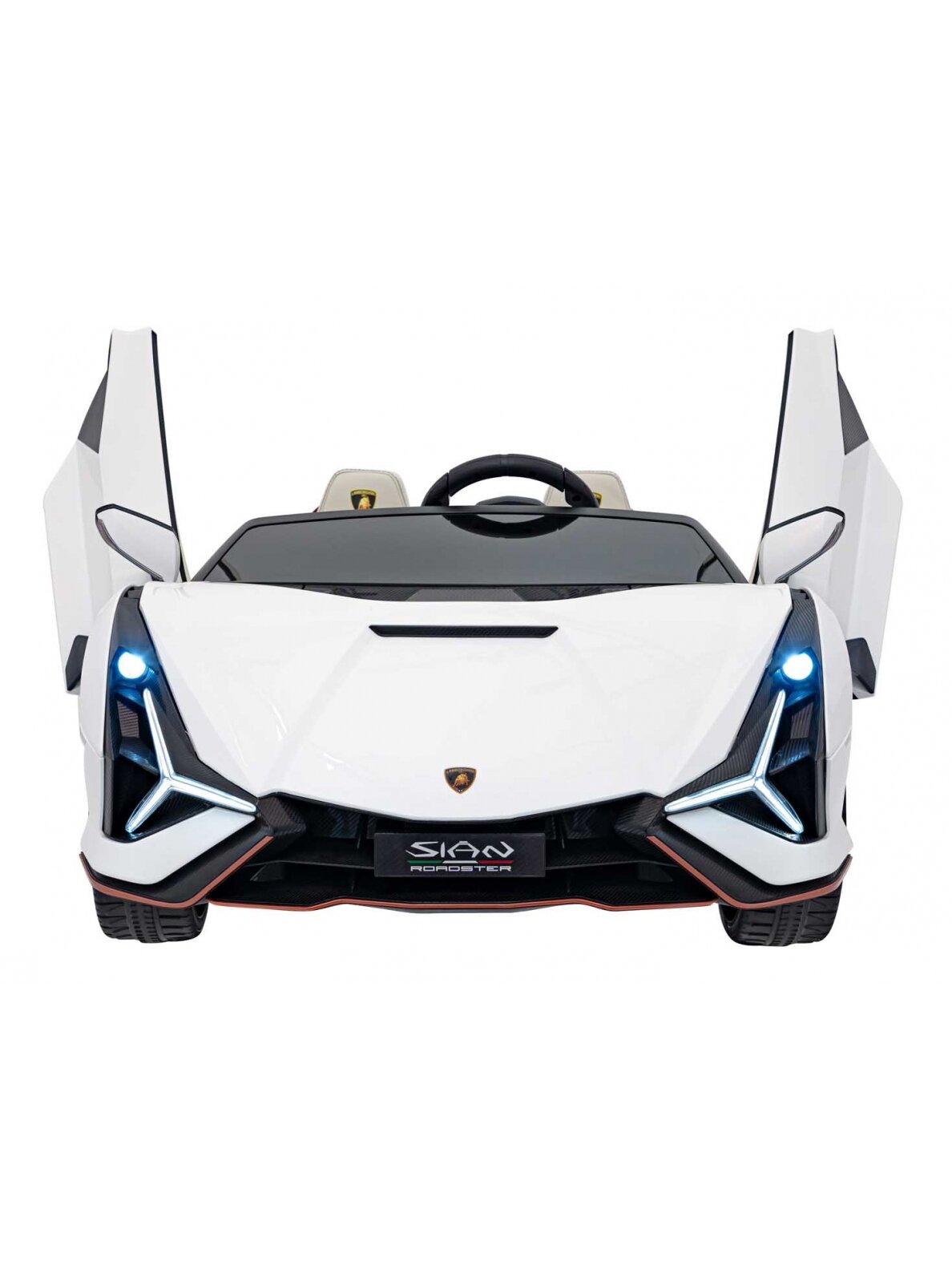 Lamborghini SIAN Elektromobilis vaikams Balta