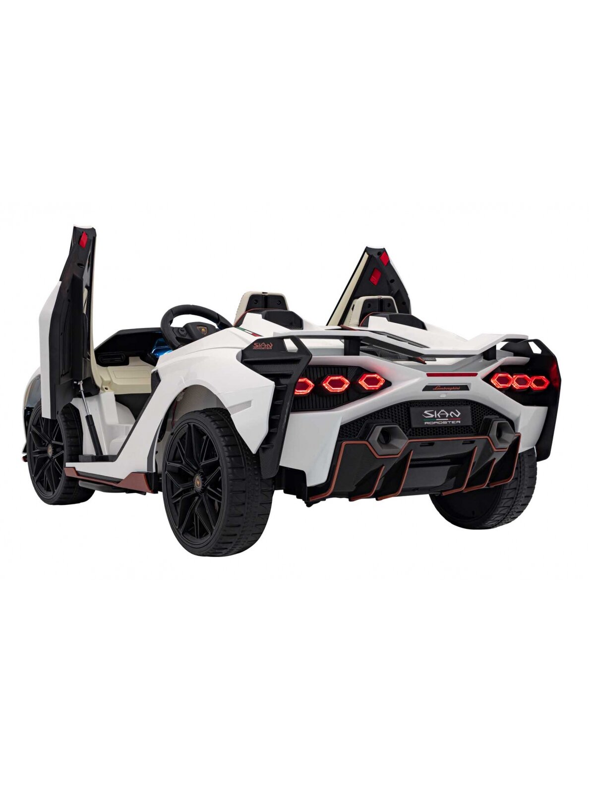 Lamborghini SIAN Elektromobilis vaikams Balta 4
