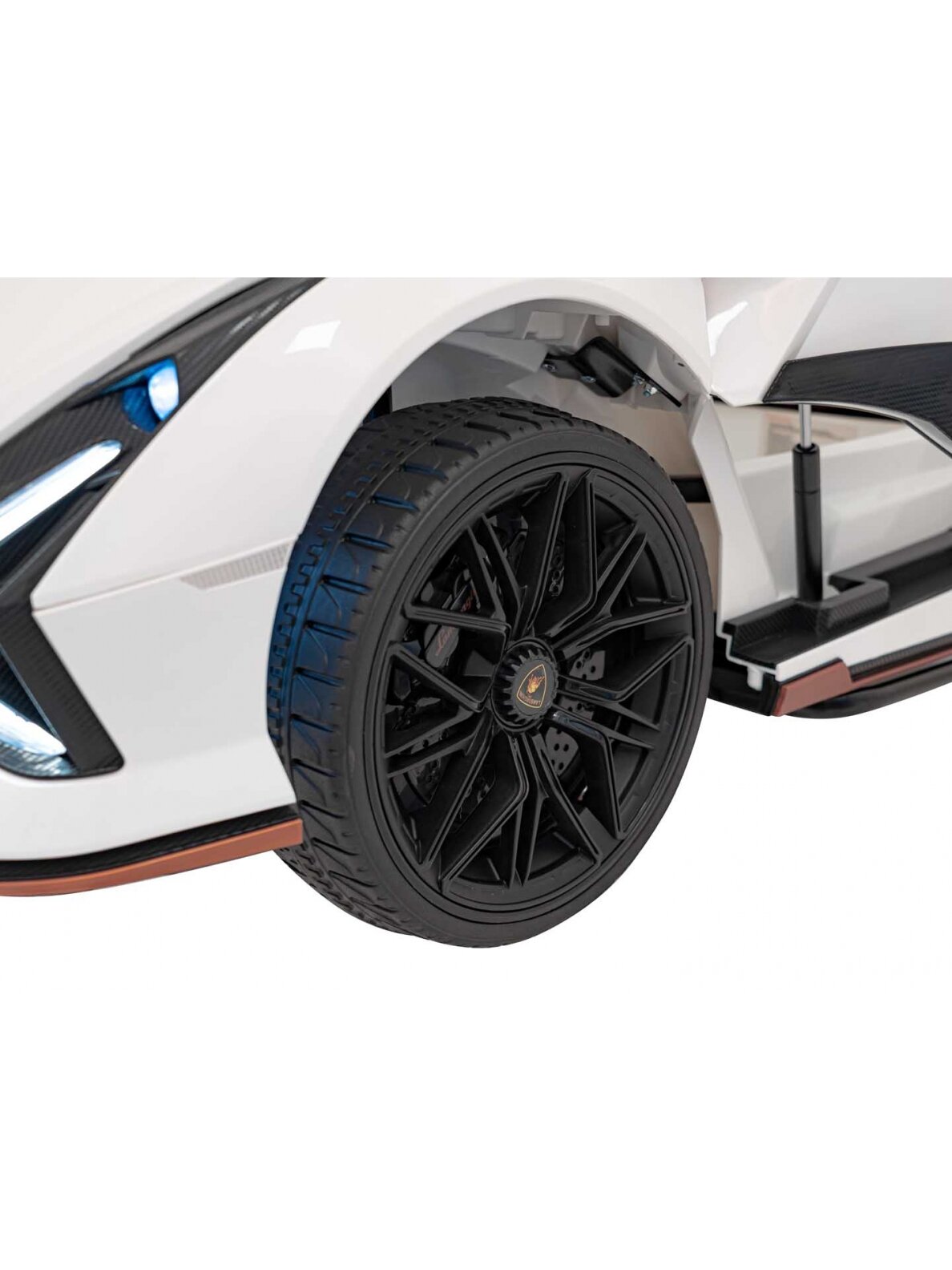 Lamborghini SIAN Elektromobilis vaikams Balta 11