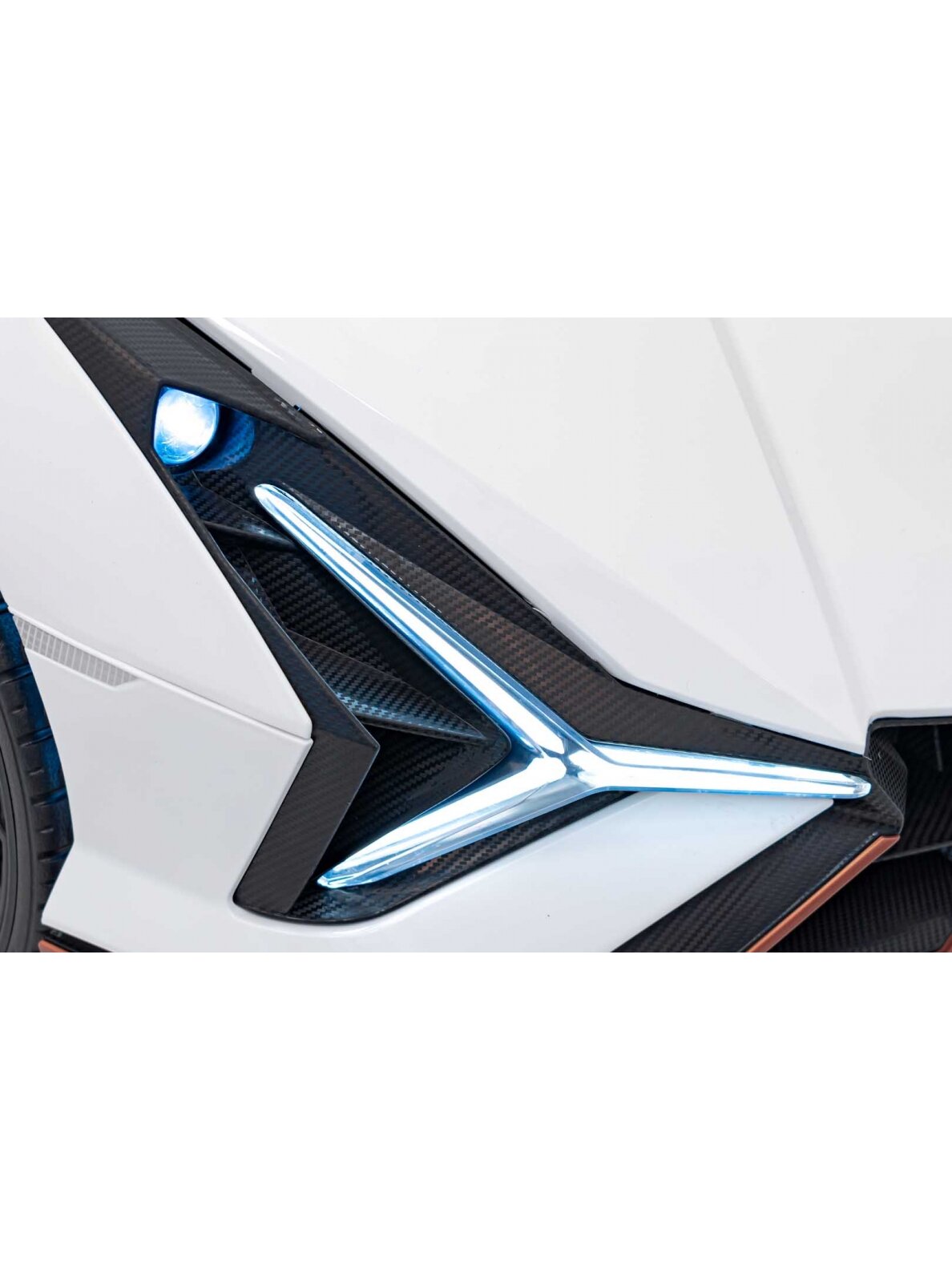 Lamborghini SIAN Elektromobilis vaikams Balta 12