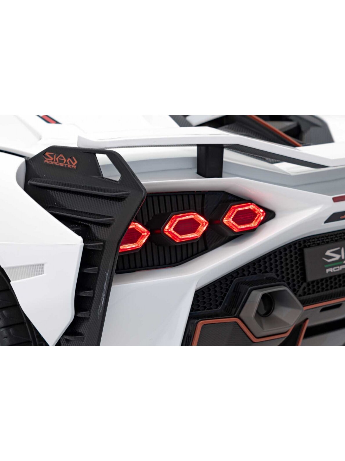 Lamborghini SIAN Elektromobilis vaikams Balta 13