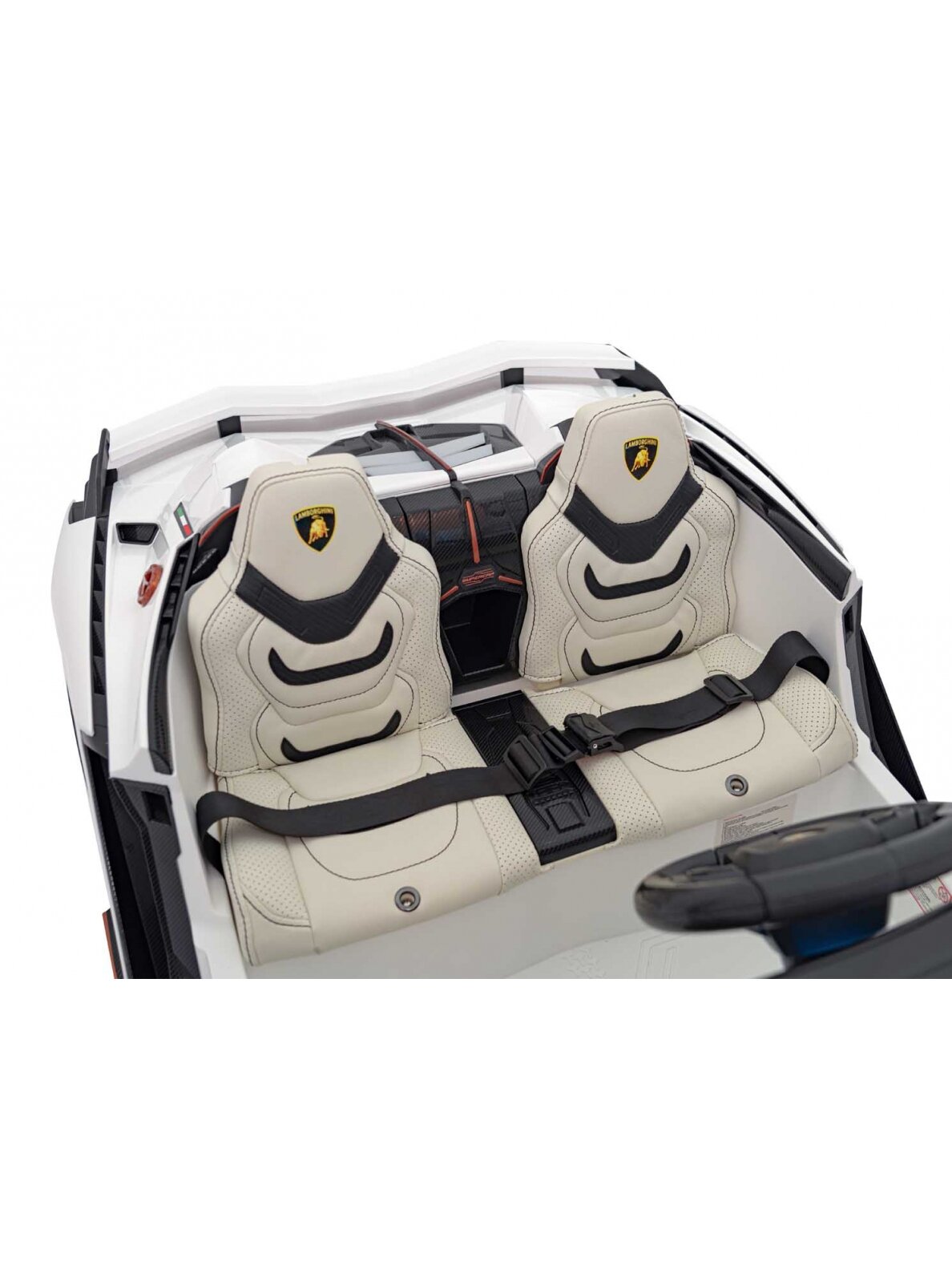 Lamborghini SIAN Elektromobilis vaikams Balta 14