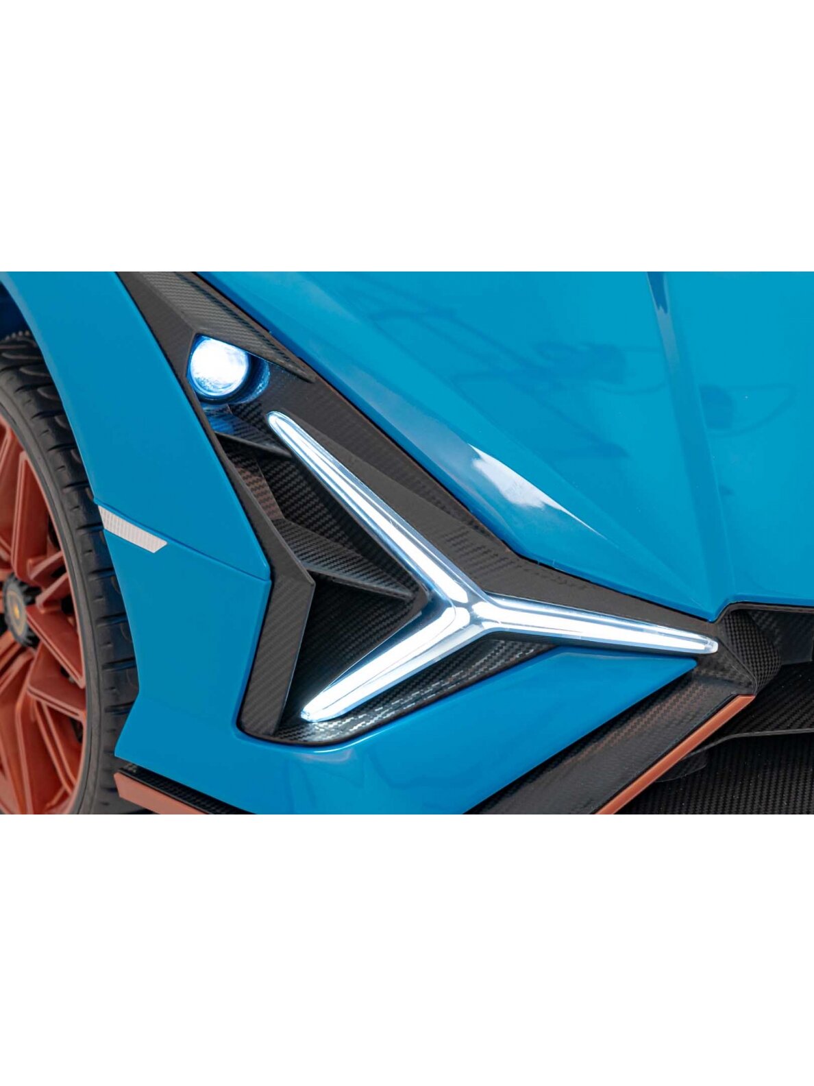 Lamborghini SIAN Elektromobilis vaikams Mėlyna 11
