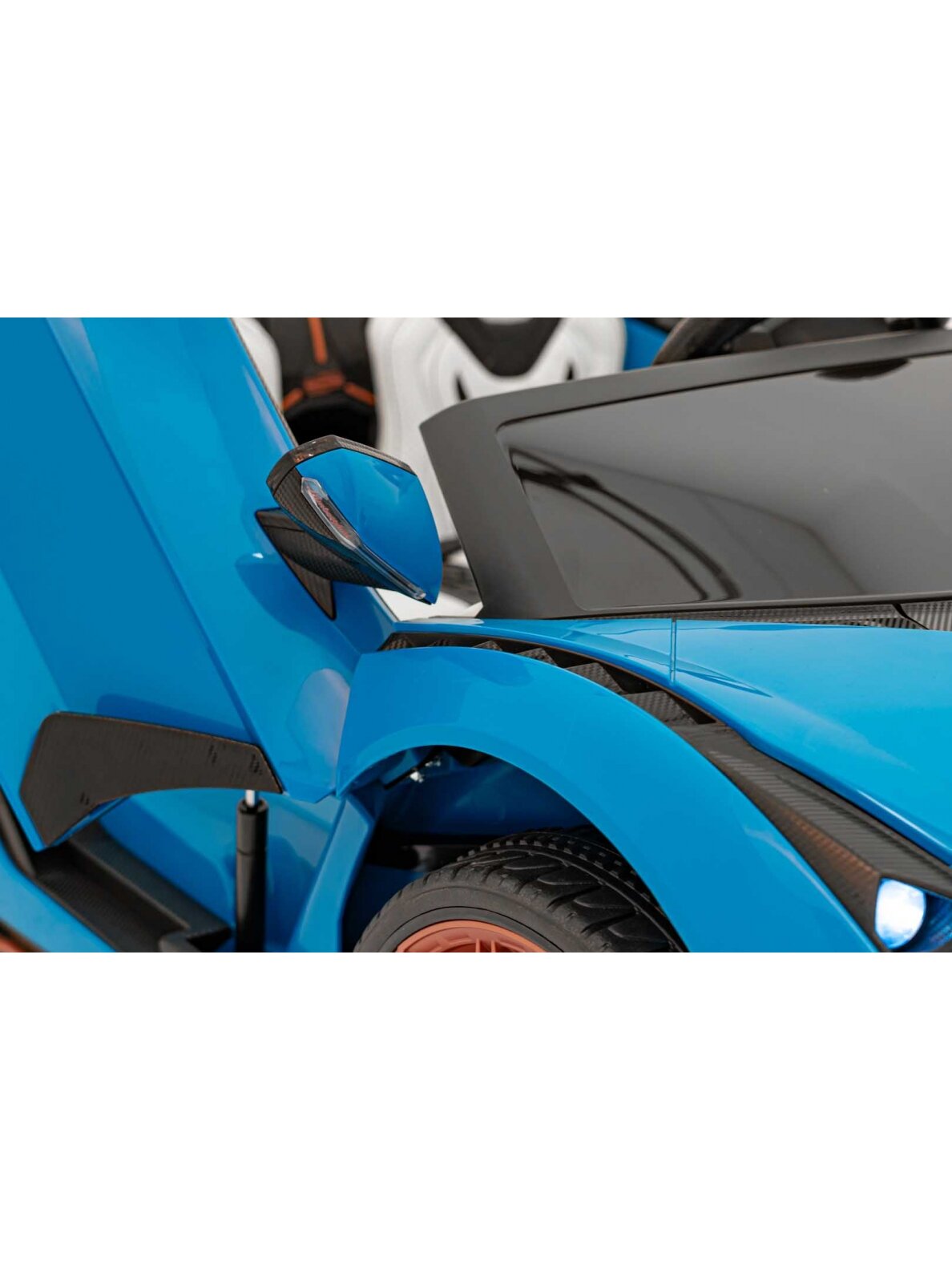Lamborghini SIAN Elektromobilis vaikams Mėlyna 12